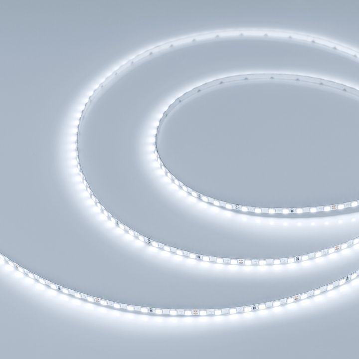 Светодиодная лента Arlight 6W/m 140Led/m 2835SMD холодный белый 5M UL-A140-3.5mm 24V White6000 045966