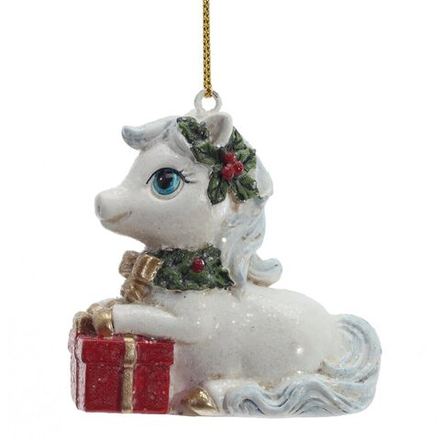 GAEM Фигурка декоративная подвесная "Лошадка", L6 W3 H6,5 см