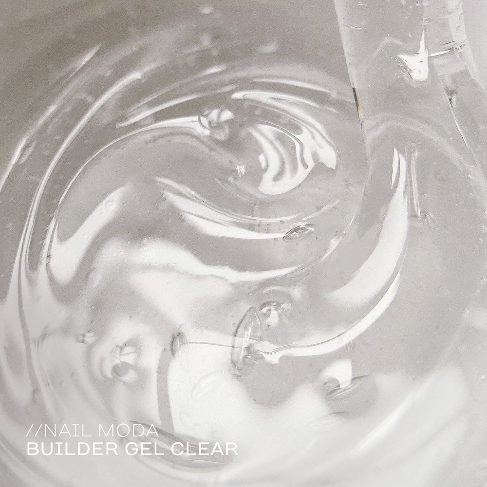 Гель билдер NAIL MODA 'Clear' моделирующий, 30г
