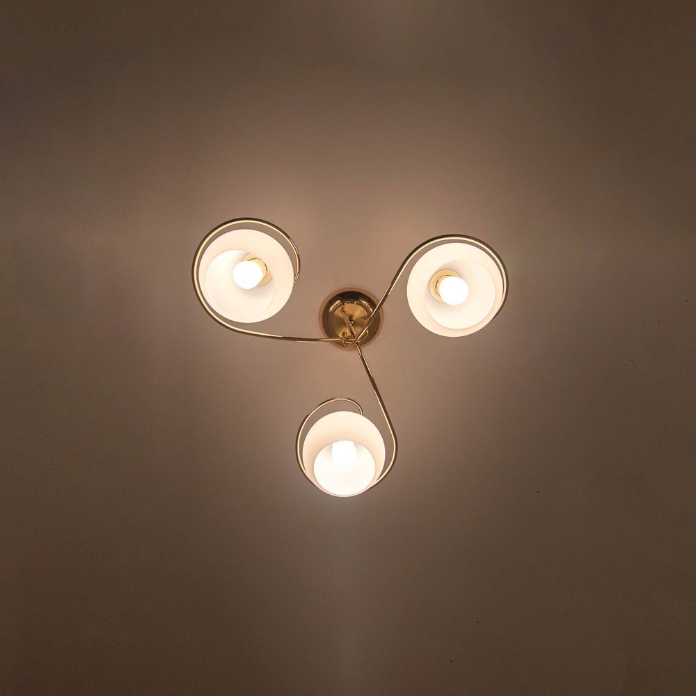 Citilux Лайма CL155132 Люстра потолочная Золото