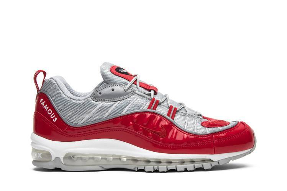 Кроссовки Supreme X Nike Air Max 98 Varsity Red