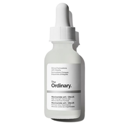 Сыворотка для проблемной кожи с 10% ниацинамида и цинком The Ordinary Niacinamide 10% + Zinc 1%, 30мл