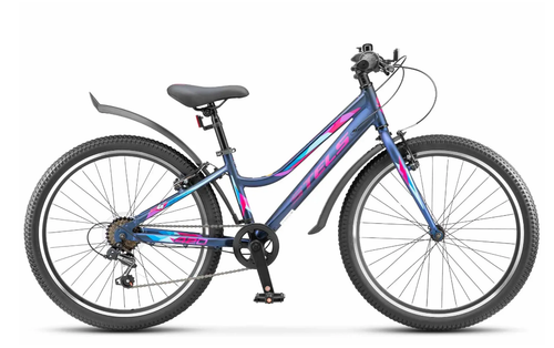 Велосипед 24" STELS CRISTY 420 V, рама 12 темно-синий