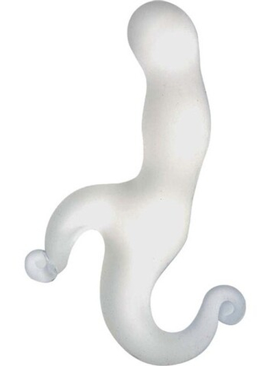 Стимулятор простаты Bottoms Up Butt Silicone P-Spot Rocker, Ice (Цвет: прозрачный, мутный)