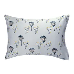 Комплект постельного белья "Полевые цветы" из премиального сатина из коллекции russian north, 200х220 см