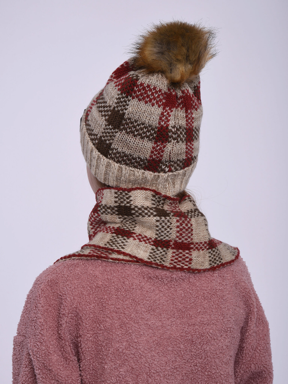 Комплект детский (Шапка+Шарф)