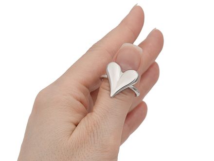 Кольцо "Сердце", 19мм
