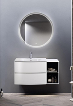 Мебель для ванной Cezares ELETTRA 104 Bianco opaco 55521+55529