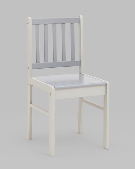 Обеденная группа ASTRID белый/серый