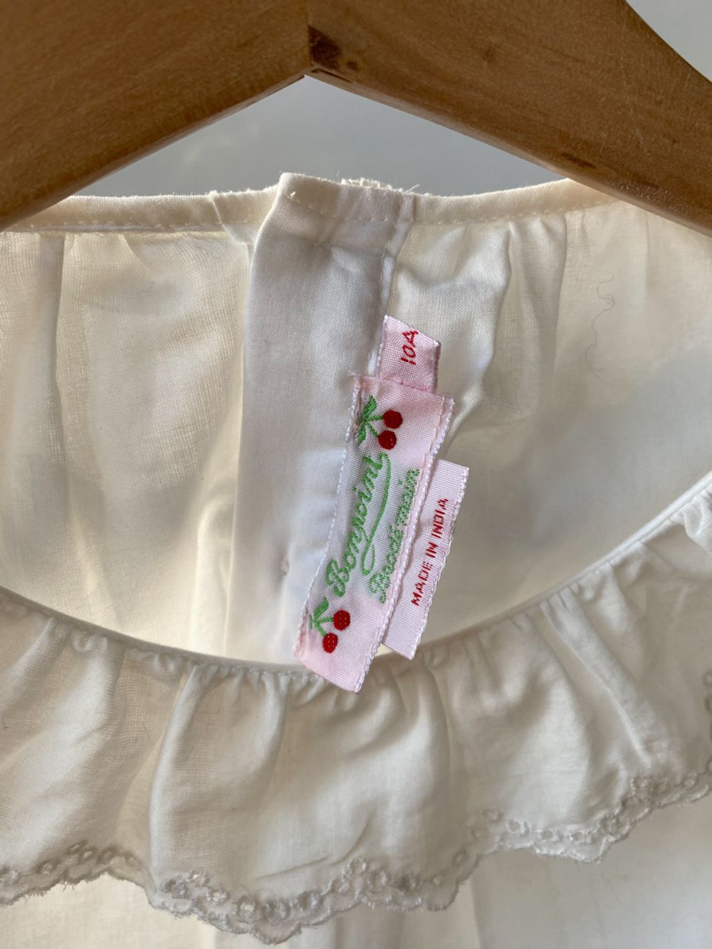 Хлопковая блузка Bonpoint, 140