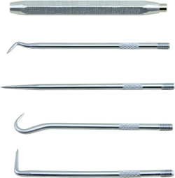 Набор крючков для демонтажа сальников и уплотнителей, 5 предметов, ZIPMEND