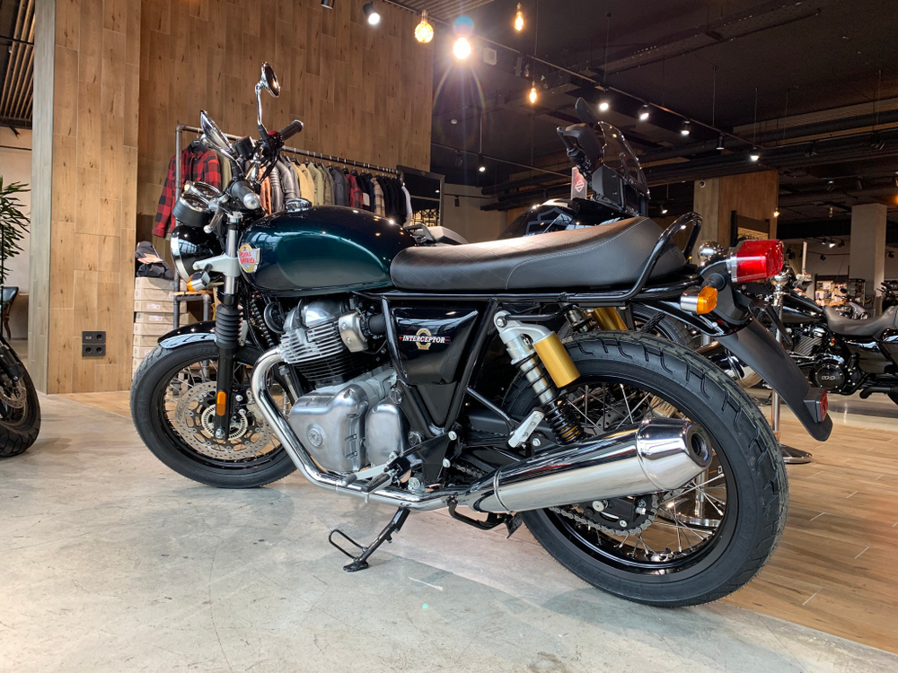 Royal Enfield Interceptor 650 Cali Green (Standard / Single tone) 2024