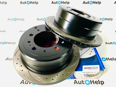Диск тормозной перфорированный Avantech BR0265S задний левый