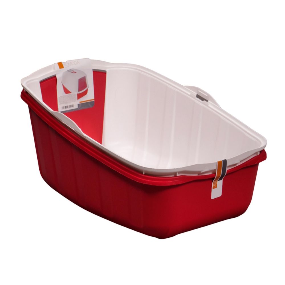 Био-туалет MPS KOMODA 54х39х40h см с совком, красный