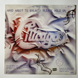 Винтажная виниловая пластинка LP Chicago Hard Habit To Break, Please Hold On (Germany 1984) Maxi Single 45 RPM