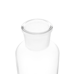 Цилиндр мерный стеклянный с пластиковой пробкой, 2000 мл, с круглым стеклянным основанием