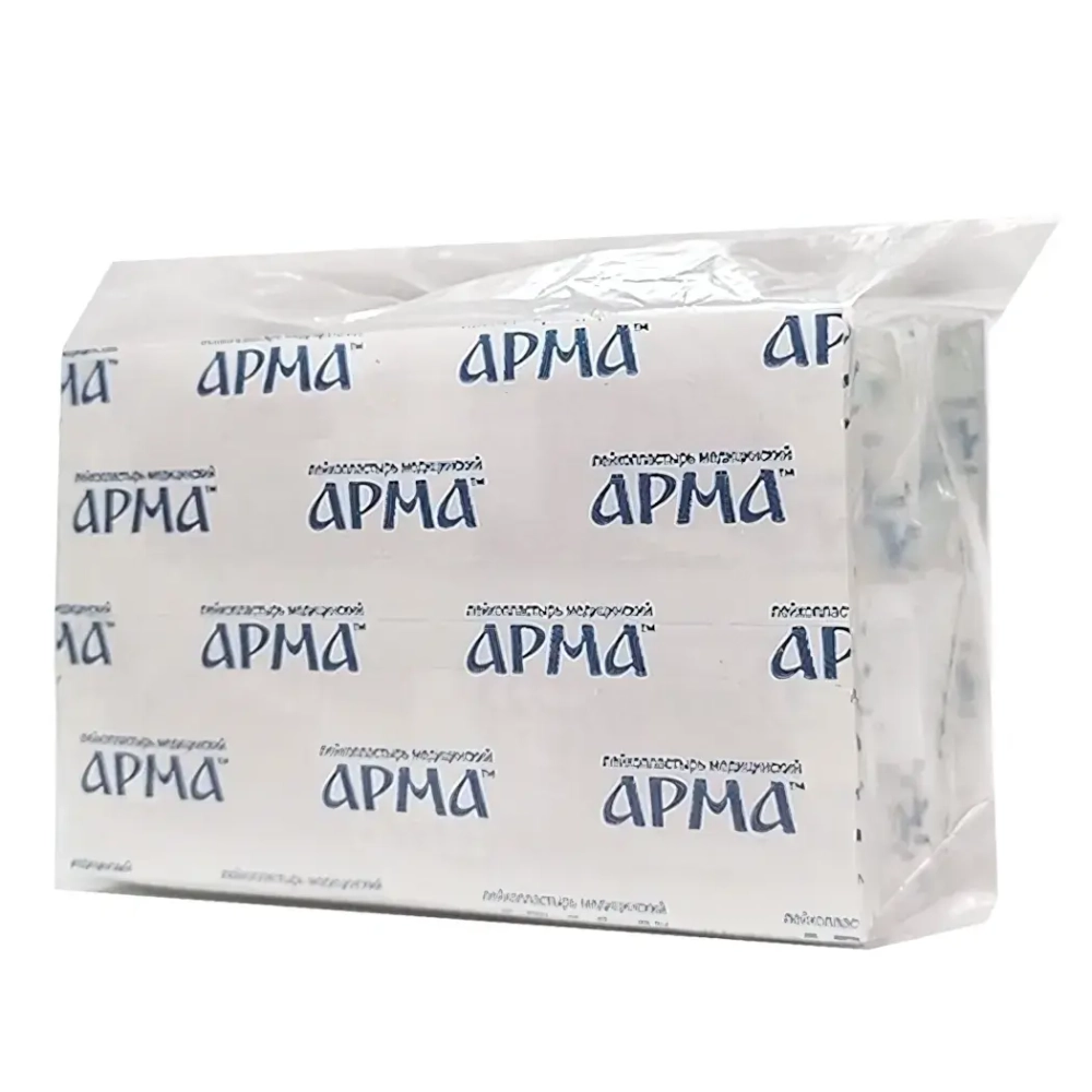 Лейкопластырь АРМА бактериц. полимерный телесный, 19х72мм ПЭ №100/20бл/2000шт