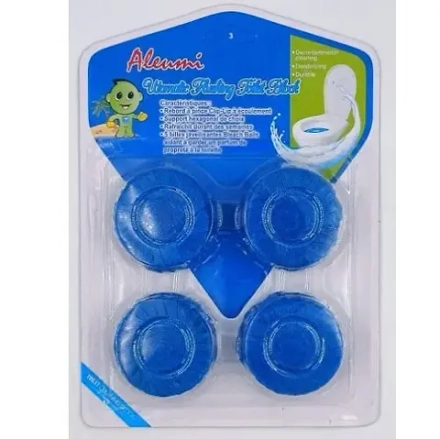 Aleumi Таблетки д/унитаза "СИНИЙ ЦВЕТ" (4шт*50г)