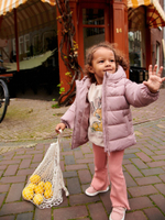 Куртка утепленная с капюшоном для девочки Next D51-934, Розовый