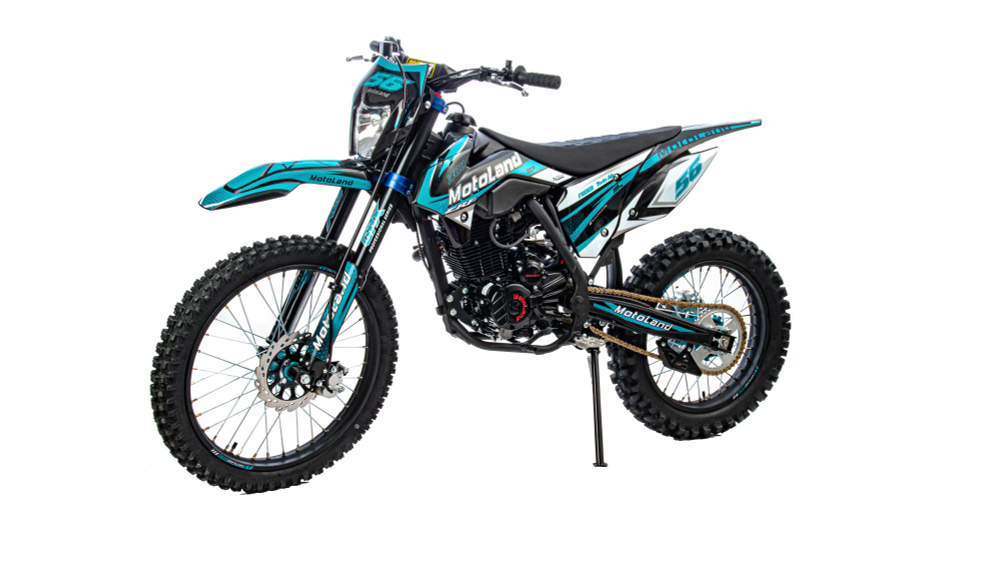 Мотоцикл Кросс Motoland CRF300 (175FMM) синий