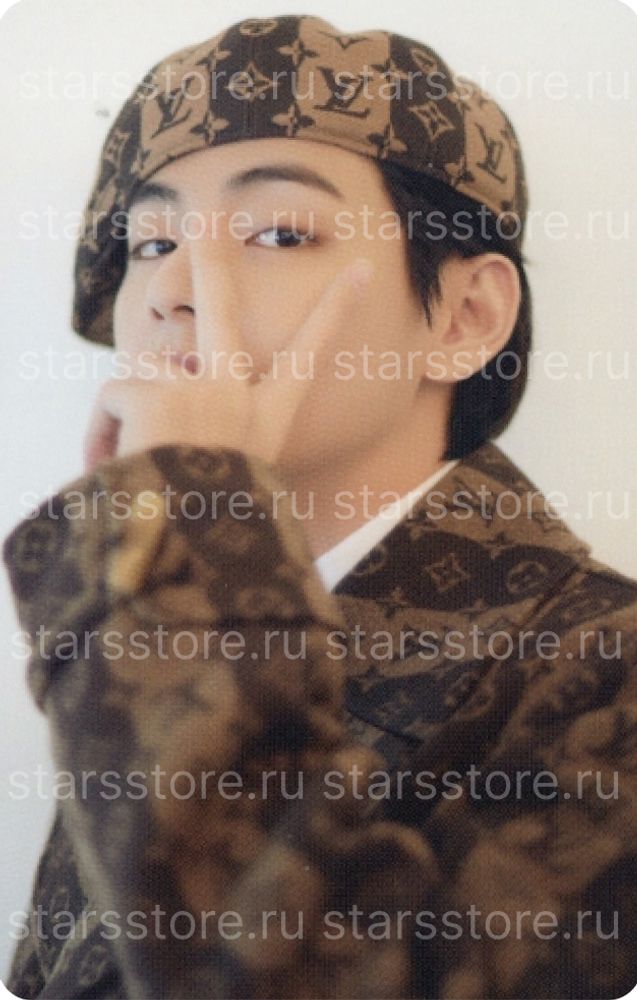 Фотокарта V DICON PHOTOCARD 101 : CUSTOM BOOK Фотокарта V DICON PHOTOCARD 101 : CUSTOM BOOK