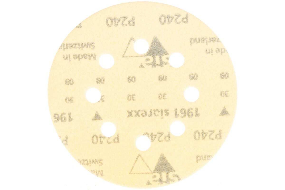Круг шлифовальный (125 мм; Р240) 25 шт. DEWALT DT 3117