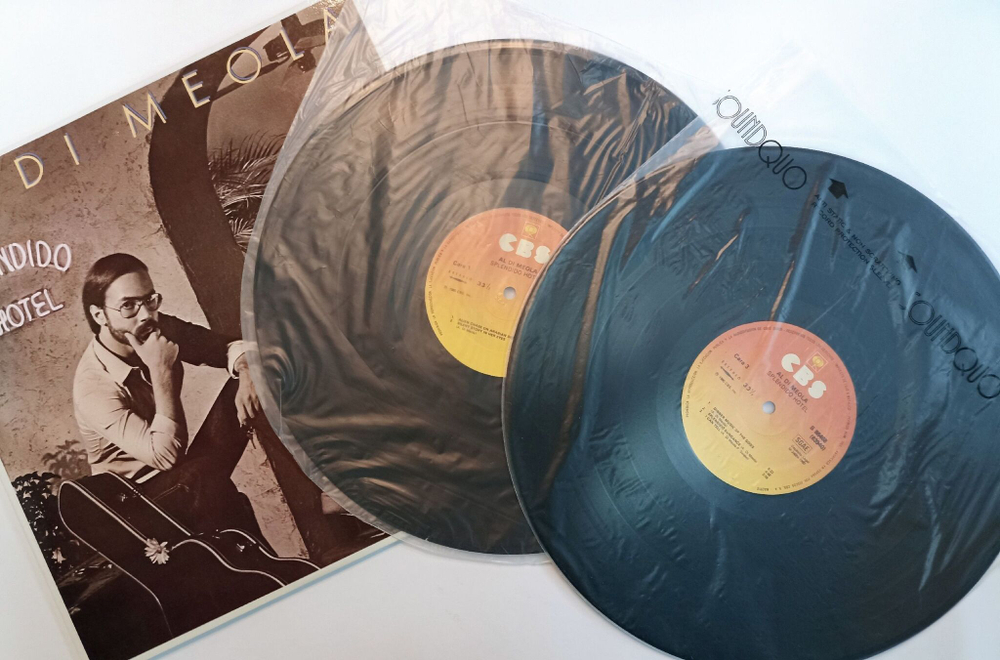 Винтажная виниловая пластинка Al Di Meola Splendido Hotel 2LP (Spain 1980)