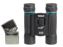Бинокль Veber Ultra Sport БН 12x25 черный [22297]