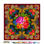 "Цветочная вселенная"-1028 канва с рисунком