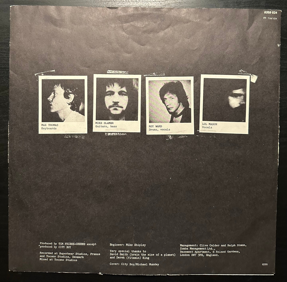 City Boy - Heads Are Rolling (Скандинавия 1980г.)