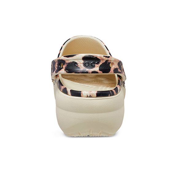 Crocs Classic Platform 'Leopard Brown'