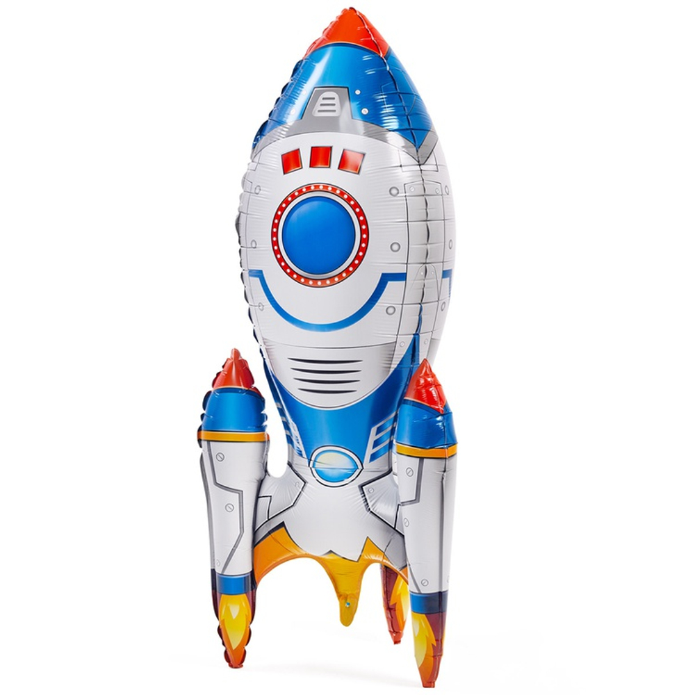 Шар Фольгированный Ракета синяя (Синий)