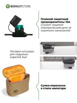 Автомобильный компрессор BERKUT R14