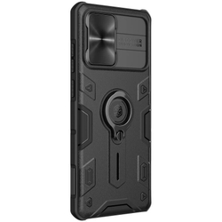 Противоударный чехол с кольцом и защитой камеры Nillkin CamShield Armor Case для Samsung Galaxy Note 20