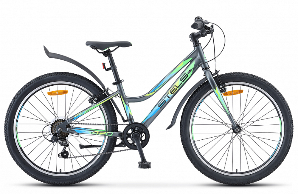 Велосипед 24"Stels Navigator-420" V,рама 12,серый
