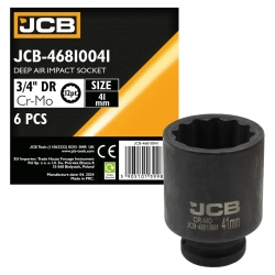 Головка ударная глубокая 3/4'', 41мм (12гр.) JCB JCB-46810041