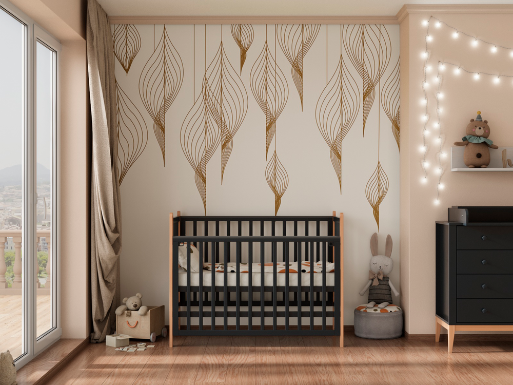 Детская кроватка Incanto Lika цвет графит/бук