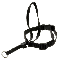 Недоуздок для собак размер 2 (шея 35-46 см) (чёрный) (V.I.Pet)