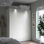 Шкаф-купе - IKEA PAX/HASVIK/ПАКС/ХАСВИК ИКЕА, 150x66x201 см, белый