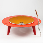 Чаша для костра UP!FLAME STEEL CUP UNIQ red