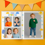 PSD-Шаблон фотокниги "Солнышко"