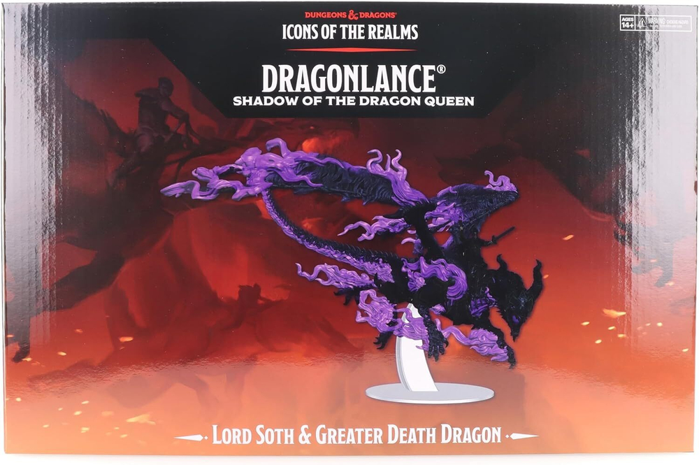 D&D Icons of the Realms: Dragonlance - Lord Soth on Greater Death Dragon