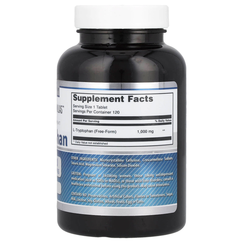 Amazing Nutrition, L-триптофан, 1000 мг, 120 таблеток