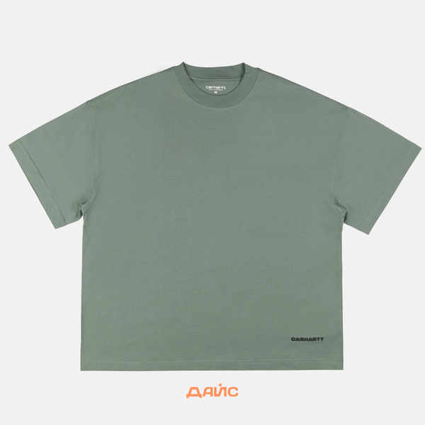 Футболка мужская Carhartt WIP Link Script артикул:I031373_park - купить в магазине Дайс