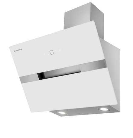 Каминная вытяжка Maunfeld MERSEY 60 Inox Glass white