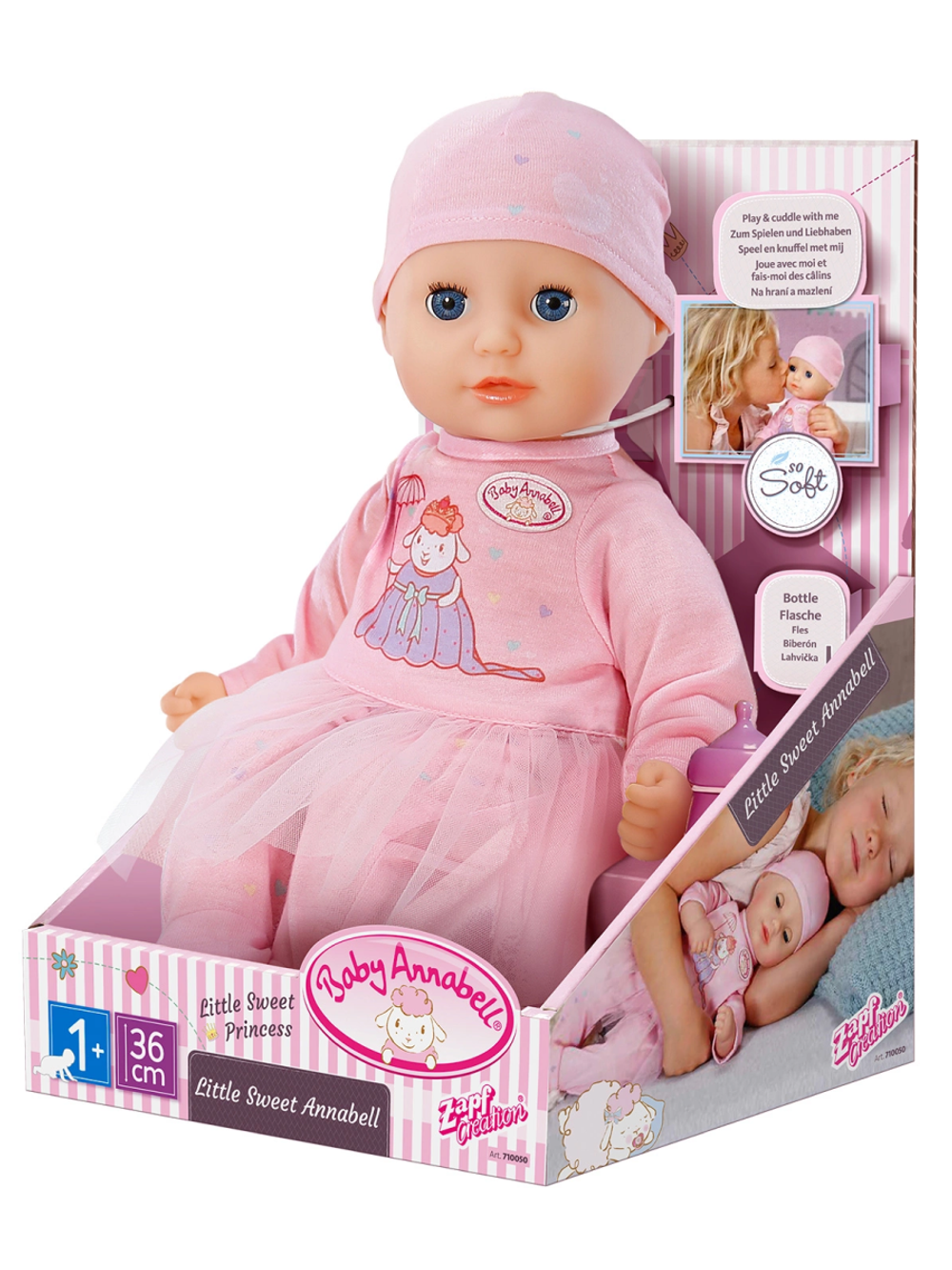 Интерактивная кукла Маленькая девочка BABY Annabell 41996