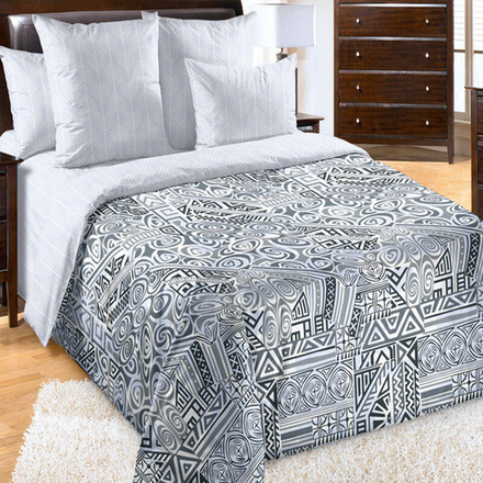 Комплект постельного белья "ВЛ. МАСАИ", перкаль, 100% хлопок.