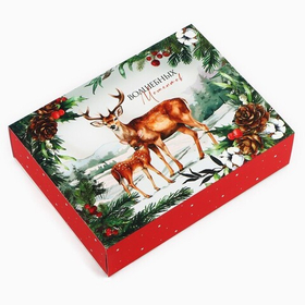 Коробка для сладостей «Сказка в лесу», 20 х 15 х 5 см