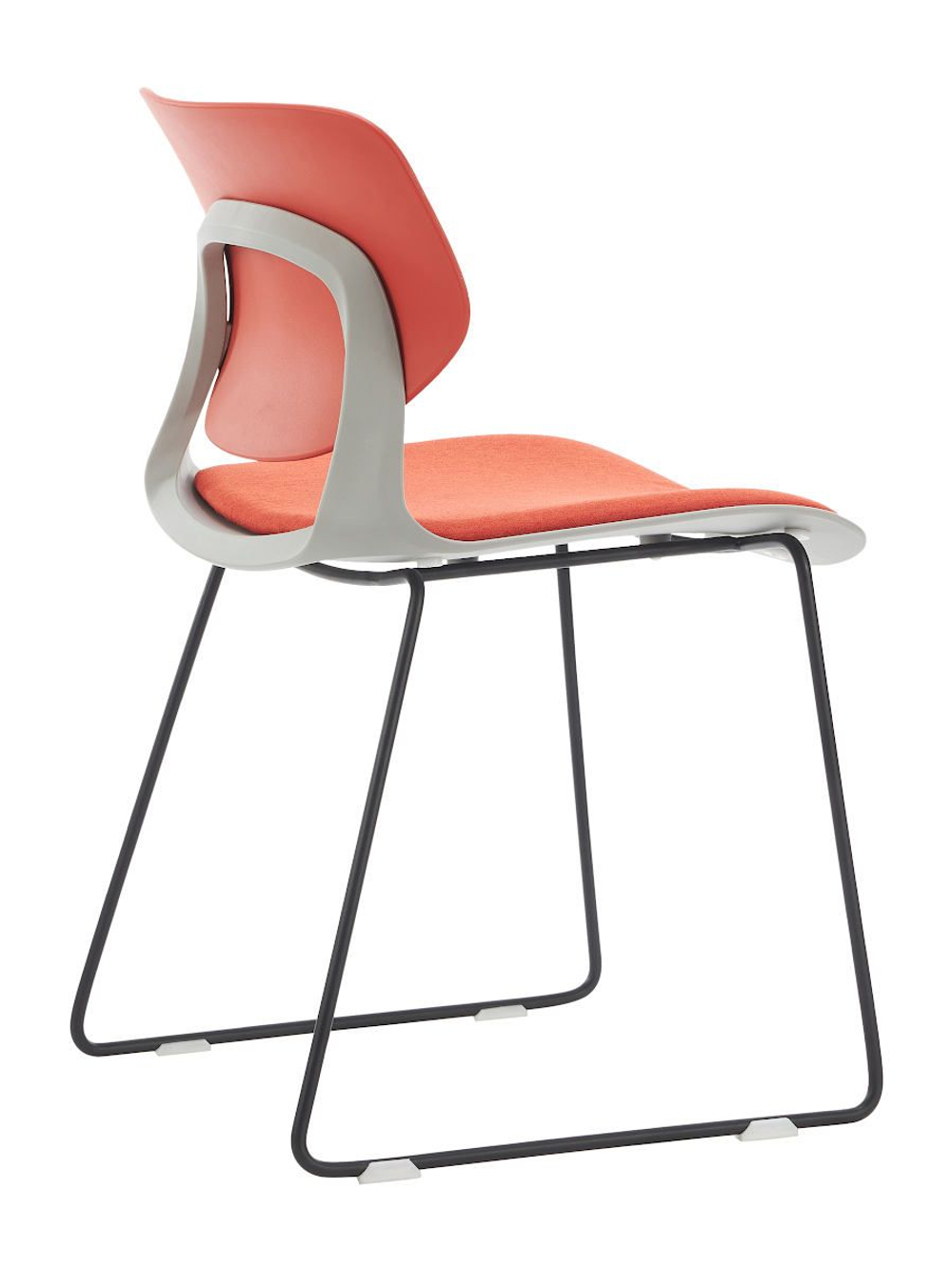 Стул пластиковый LA ALTA ESKIN оранжевый