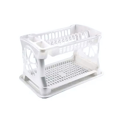 Сушка для посуды "Лидия" 2х ярусная, белый РП-121бел